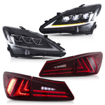 VLAND LED Headlighs AND Tail Lights For 2005-2013 Lexus IS350 250 ISF Suits