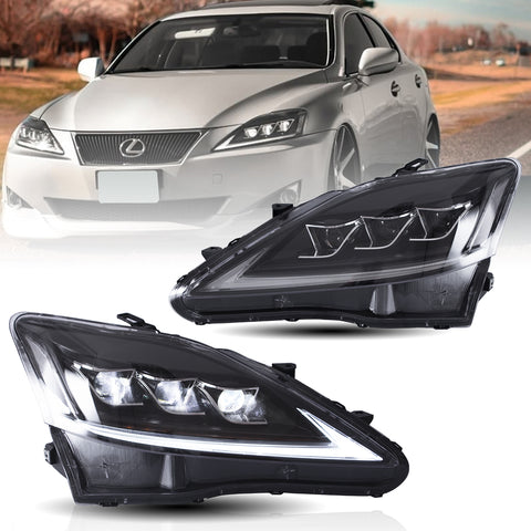 VLAND LED Headlights For Lexus IS250 350 ISF 2006-2013