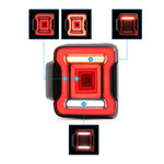 VLAND LED Taillights For 2018-2023 Jeep Wrangler JL