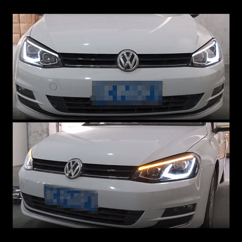 VLAND LED Headlights for Volkswagen Golf 7 / MK7 2015-2017