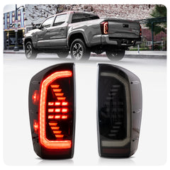 VLAND LED Taillights for Toyota Tacoma 2016-2023 With start-up animation