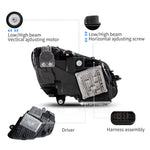 VLAND LED Headlights For 2015-2020 Mercedes Benz C-Class 4th Gen. W205