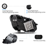VLAND LED Headlights For 2015-2020 Mercedes Benz C-Class 4th Gen. W205