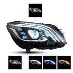 VLAND LED Headlights For 2015-2020 Mercedes Benz C-Class 4th Gen. W205