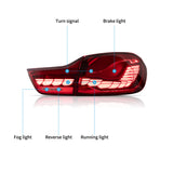 VLAND OLED Tail Lights For 2014-2020 BMW M4 GTS F32 F82 4-Series
