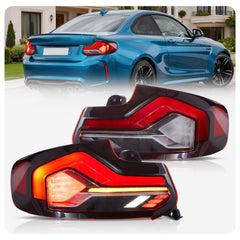 VLAND LED Taillights For 2014-2020 BMW 2 Series M2 F87 F22 F23