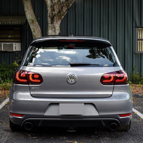 VLAND LED Tail Lights For Volkswagen Golf 6 MK6 2008-2013