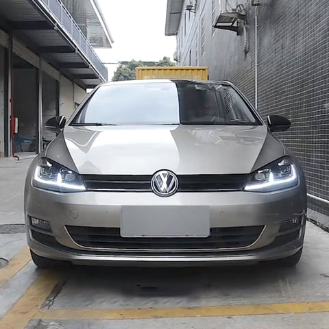 VLAND Headlights for Volkswagen Golf MK7 2015-2017