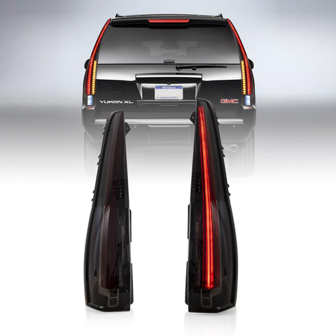 VLAND LED Tail Lights For 2007-2014 GMC Yukon Chevrolet Tahoe Suburban