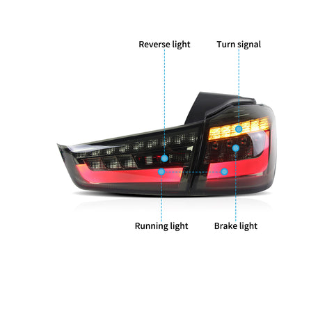 VLAND LED Tail Lights For 2010-2022 Mitsubishi Outlander Sport (RVR/ASX)