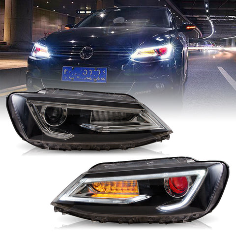 VLAND Headlights For Volkswagen Jetta/Sagitar MK6 2012-2018