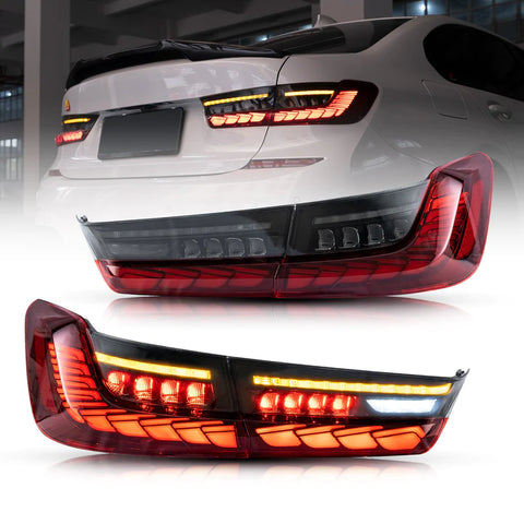 VLAND LED Tail Lights Fits 2019+ BMW 3-Series G20 Aftermarket Rear Lamps