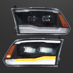 VLAND LED Headlights For Dodge RAM 1500 2500 3500 2009-2018