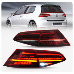VLAND LED Tail Lights for Volkswagen Golf 7 MK7 2014-2020