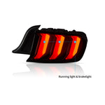 VLAND LED Taillights For 2015-2023 Ford Mustang with Red Turn Signal(US Model)