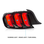 VLAND LED Taillights For 2015-2023 Ford Mustang with Red Turn Signal(US Model)