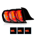VLAND LED Taillights For 2015-2023 Ford Mustang with Red Turn Signal(US Model)