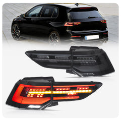 VLAND LED Tail Lights For Volkswagen Golf Mk8 2020-2023