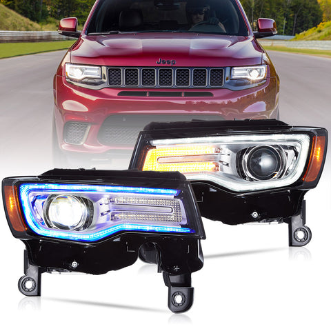 VLAND LED Headlights For 2014-2022 Jeep Grand Cherokee