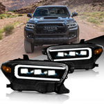 VLAND LED Matrix Projector Headlights For 2016-2023 Toyota Tacoma