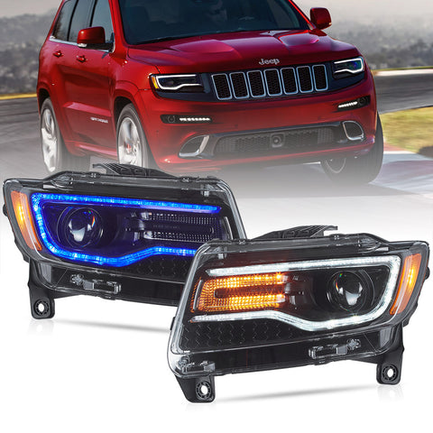 VLAND LED Headlights For 2011-2013 Jeep Grand Cherokee (WK2)