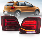 VLAND LED Tail Lights For Volkswagen Polo 2009-2017