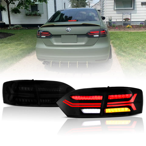 VLAND LED Taillights for Volkswagen Jetta Sagitar 2012-2014