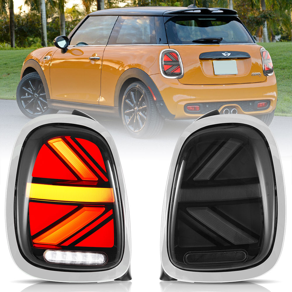 VLAND Full LED Taillights For 2014-2019 Mini Cooper Hatch F55 F56 F57