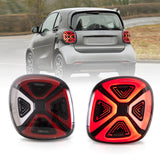 VLAND LED Tail Lights For 2015-2020 Benz Smart Fortwo/Forfour C453/A453/W453