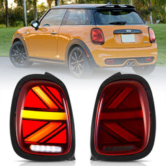 VLAND Full LED Taillights For 2014-2019 Mini Cooper Hatch F55 F56 F57