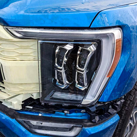VLAND Full LED Matrix Headlights For 2021-2024 Ford F150