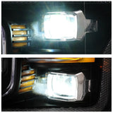 VLAND LED Dual Beam Headlights For Ford  F150 2018-2020 Black