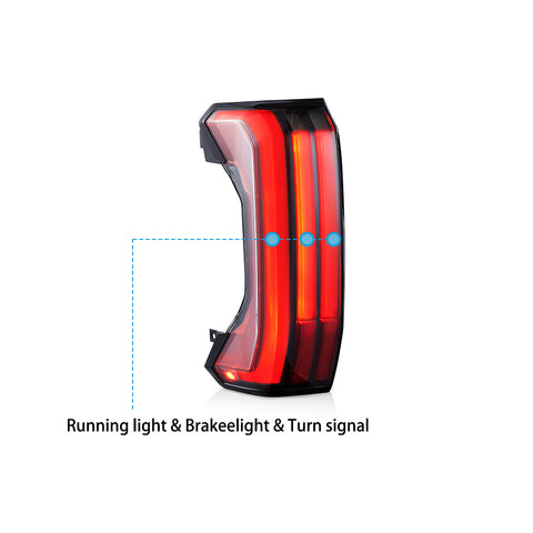 VLAND LED Taillights For 2022-2024 Toyota Tundra with Start-up Animation
