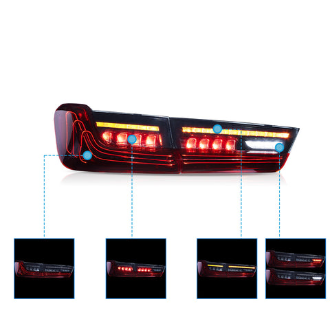 VLAND LED Laser Taillights For 2020-2024 BMW 3-Series G20