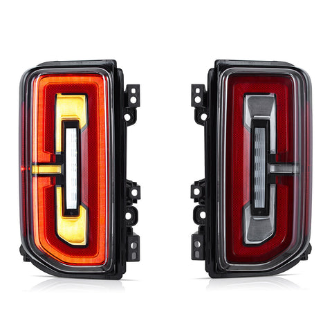 VLAND LED Tail lights For Ford Bronco 2021-2024 With Dynamic Welcome Lighting