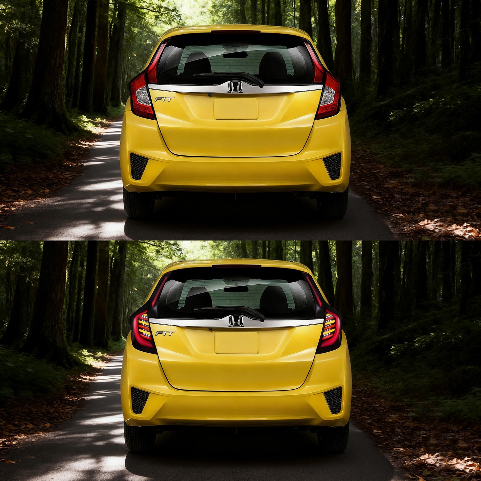 VLAND Full LED Tail Lights For Honda Fit / Jazz 2014-2020