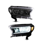 VLAND LED Reflection Bowl Headlights For Ford Ranger 2019-2024 [North American Edition]