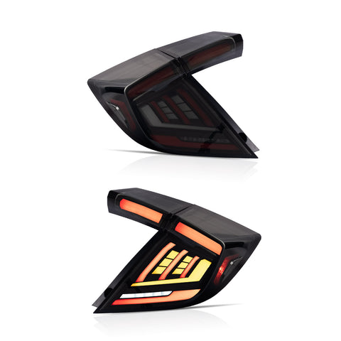 VLAND LED Taillights For 2016-2021 Honda Civic with start-up animation
