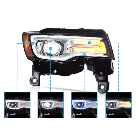 VLAND LED Headlights For 2014-2022 Jeep Grand Cherokee
