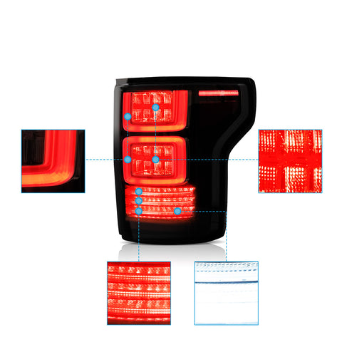 VLAND LED Tail Lights For Ford F150 2015-2020