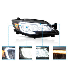 VLAND LED Headlights For Subaru Impreza 2008-2011 & WRX 2008-2014