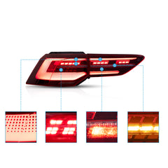 VLAND LED Tail Lights For Volkswagen Golf Mk8 2020-2023
