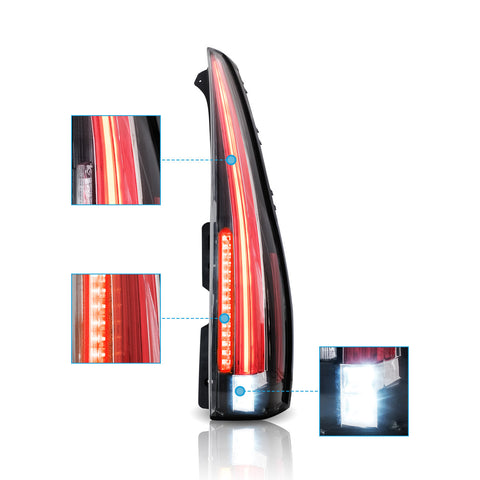 VLAND LED Tail Lights For Cadillac Escalade / ESV 2007-2014