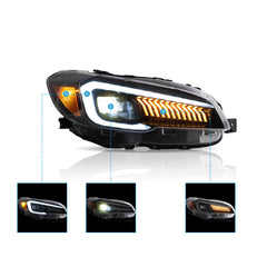 VLAND Full LED Headlights for Subaru WRX 2015-2021