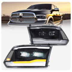 VLAND LED Headlights For Dodge RAM 1500 2500 3500 2009-2018