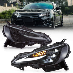 VLAND RGB LED Headlights For 2012-2020 Toyota 86 GT86, Scion Frs, Subaru Brz