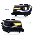 VLAND LED Headlights For Chevrolet  Camaro 2014 2015