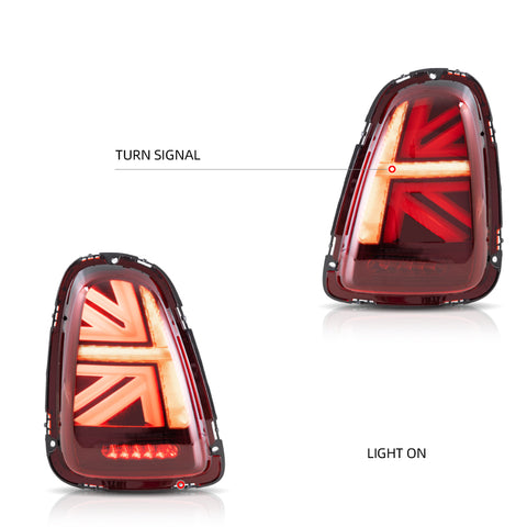 VLAND LED Tail Lights For 2007-2013 Mini Cooper R Series 2th Gen(R56-R59)