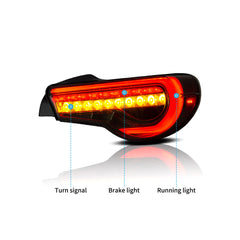 VLAND LED Tail Lights for Toyota 86 2012-2020 & Subaru BRZ 2012-2020 & Scion FR-S 2012-2020