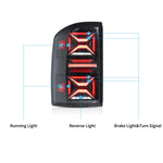 VLAND LED Tail lights For 2014-2018 GMC Sierra 1500 2500HD 3500HD